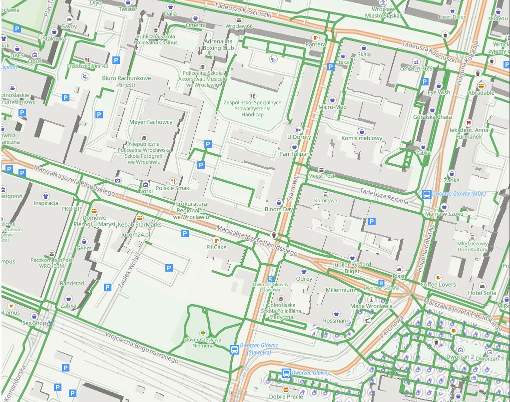 GIS Specialist - Create bike friendly map