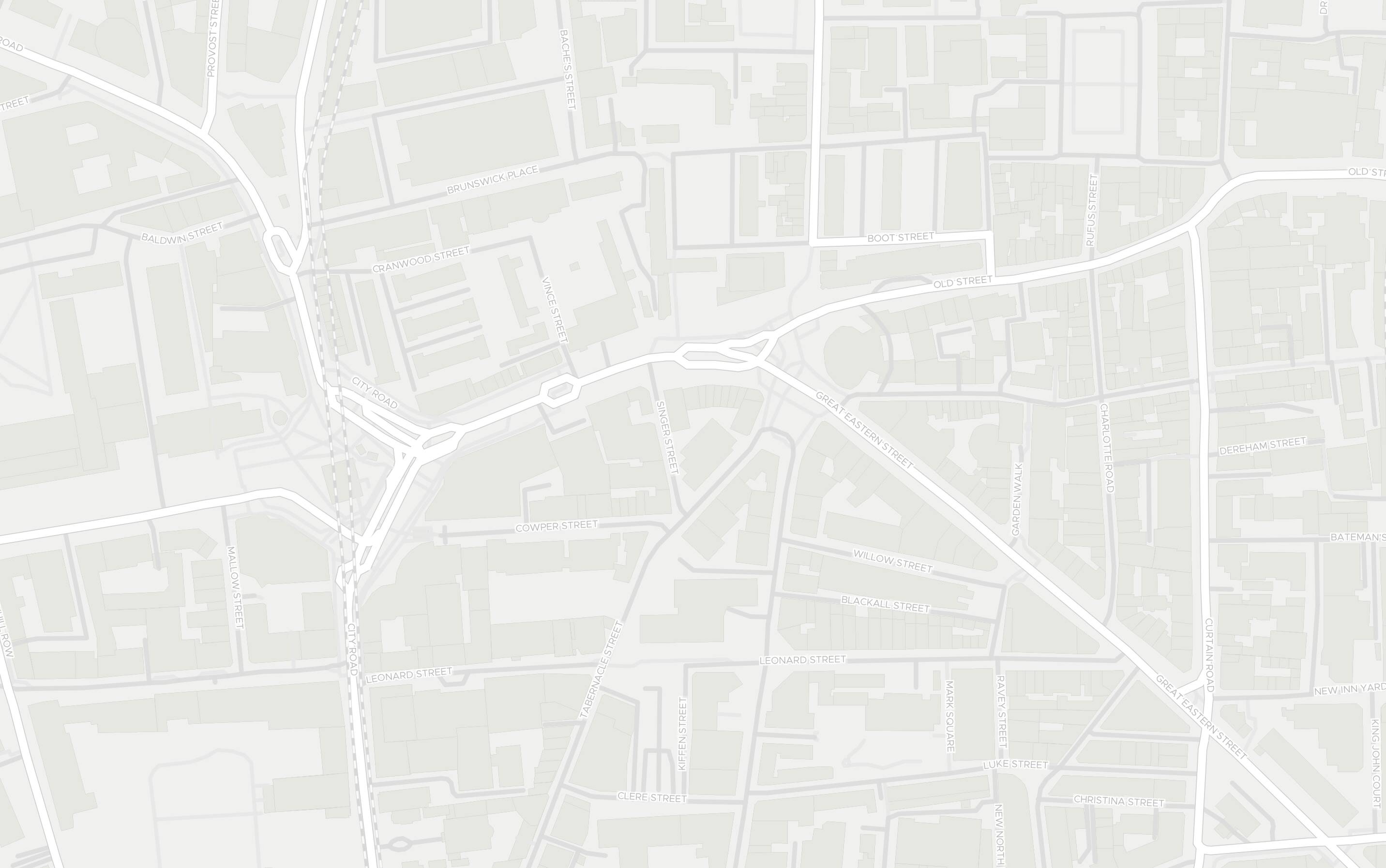 Property valuation map with nearby sales